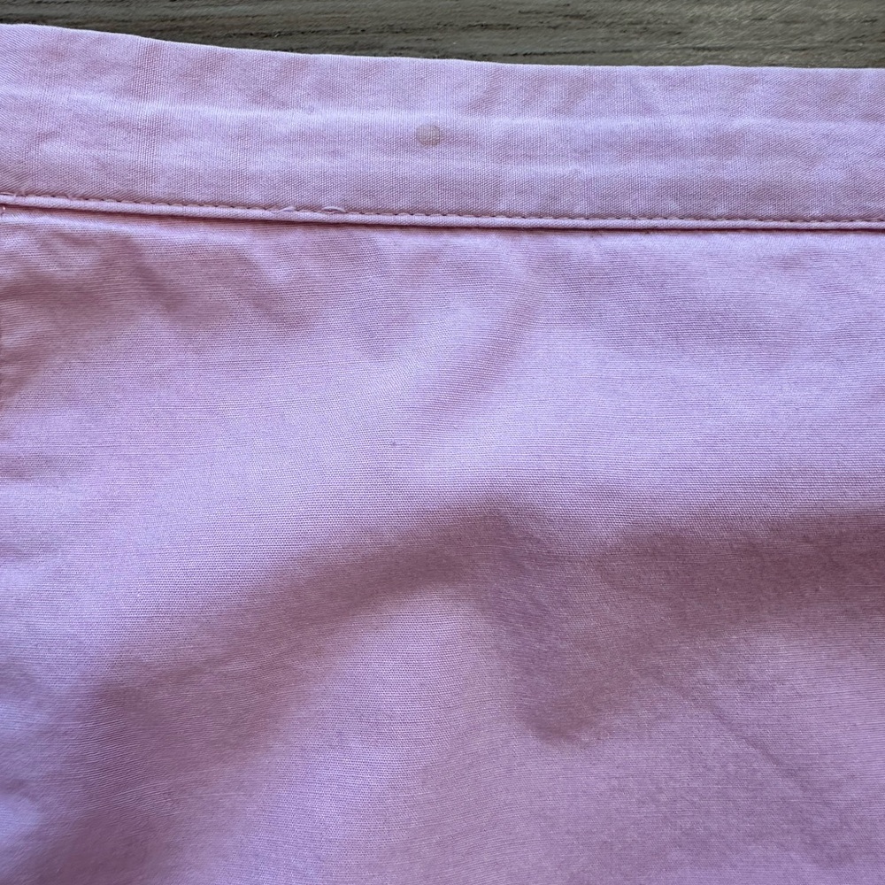 Vintage 90s Casual Corner Light Pink Pencil Skirt with Pleated Hem Coquette Bow - Picture 4 of 7